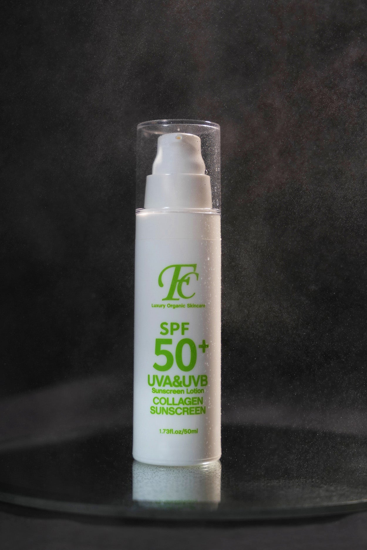 FC Collagen Sunscreen SPF50 protects from damaging UVA and UVB
