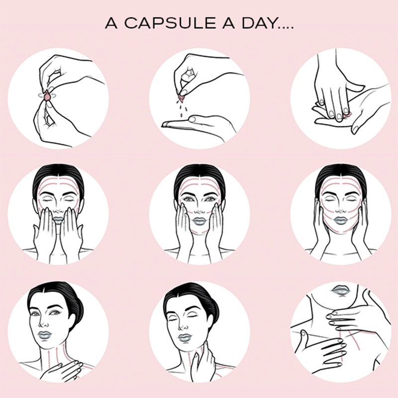 Vitamin C Capsules Serum luxury organic skin care