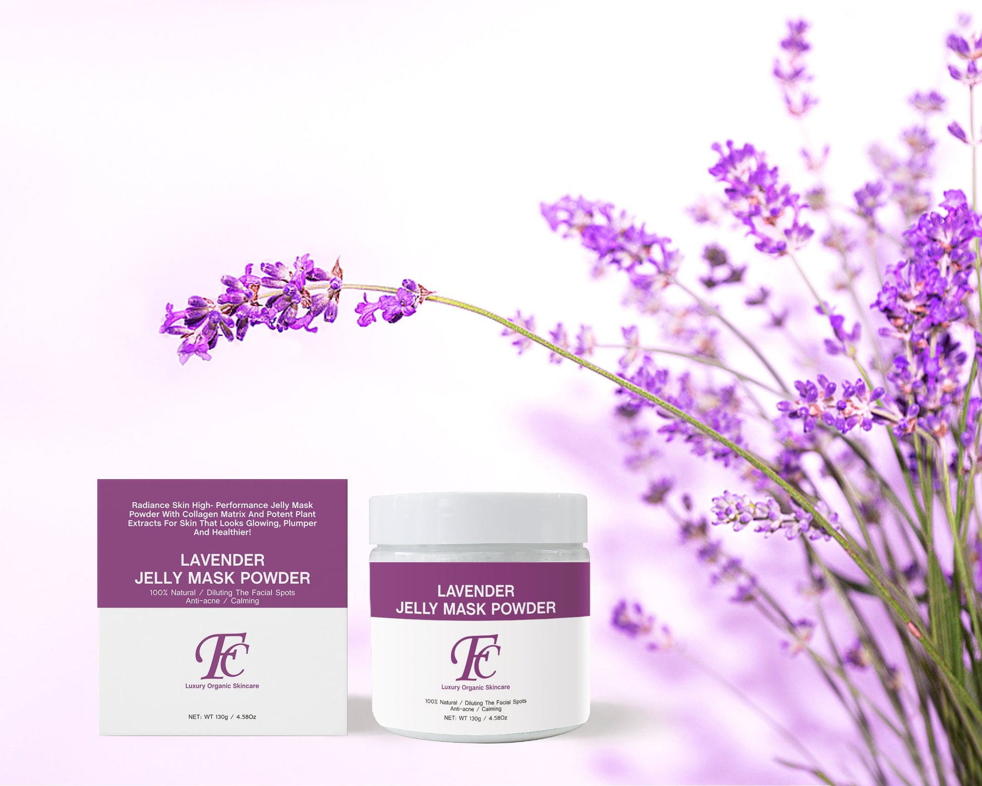 LAVENDER JELLY MASK POWDER